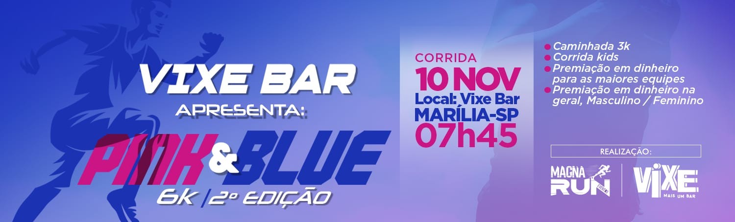 CORRIDA PINK & BLUE 6K